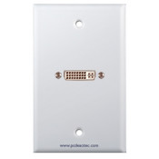 Placa Tapa DVI en ABS